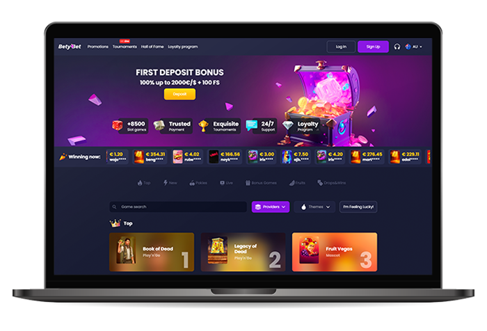 Betybet Casino mockup