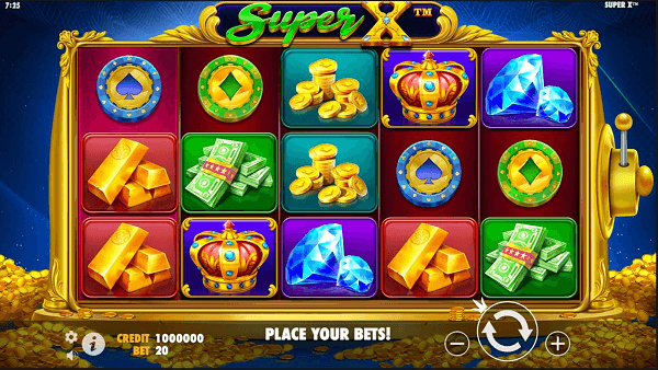 Super X Slot Gameplay
