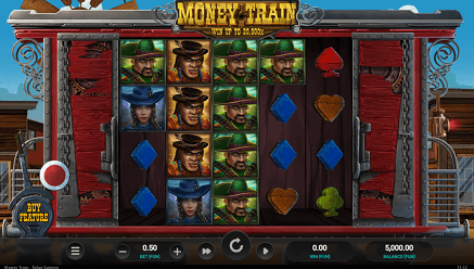 money train pokie screenshot