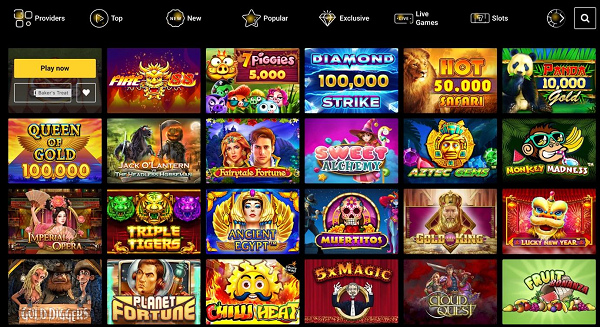 Game Selection at Zet Casino