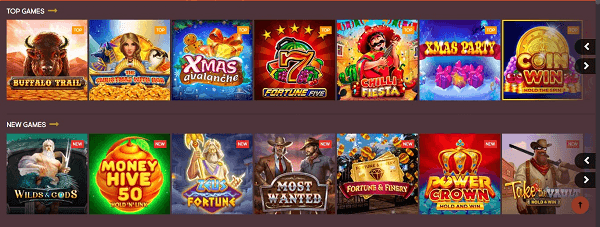 Gunsbet Casino Game Selection