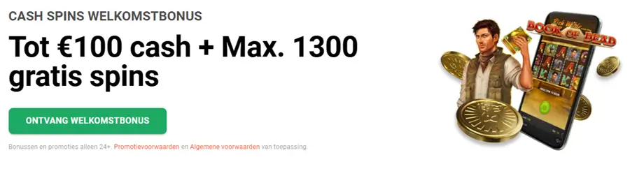 leovegas welkomstbonus screenshot