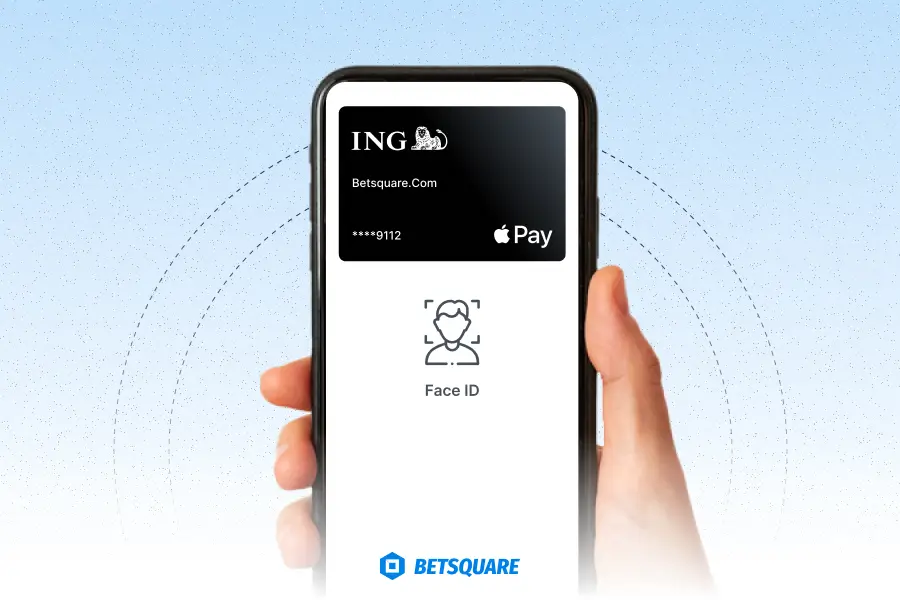 Apple Pay betaling voltooien via een smartphone