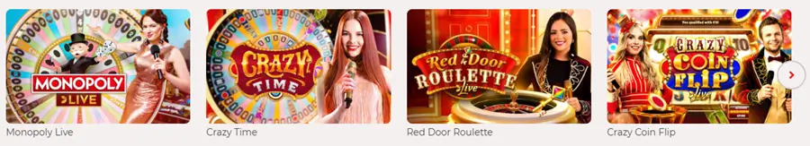 Live Casino Game Shows