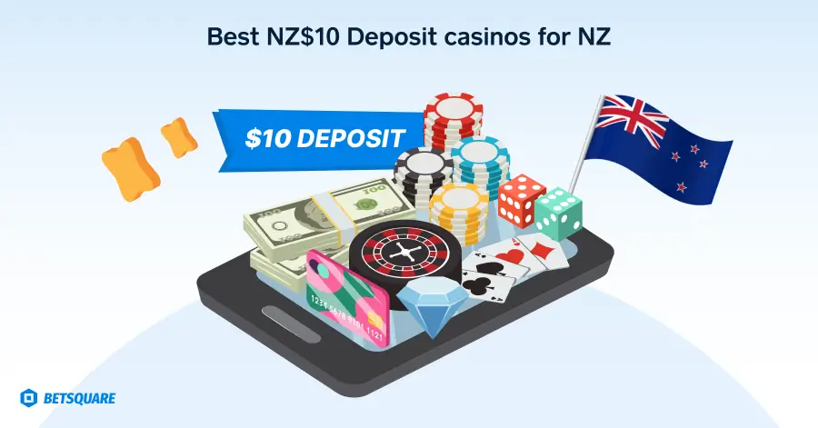 Best NZ$10 Deposit casinos for NZ