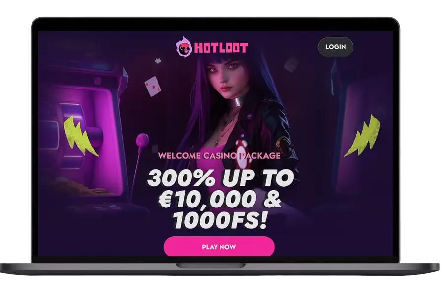 hotloot laptop mockup