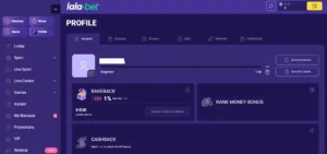 lalabet profiel screenshot img
