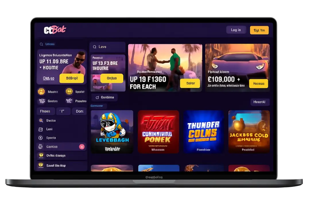 laptop mockup gtbet