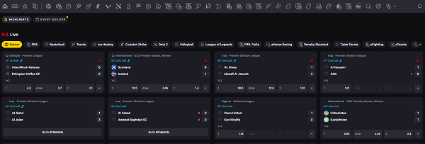 Sportsbook van winhero casino