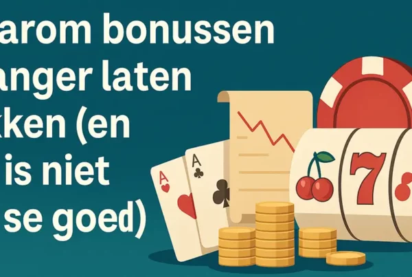 Laatste Nieuws - Waarom bonussen je langer laten gokken (en dat is niet per se goed)