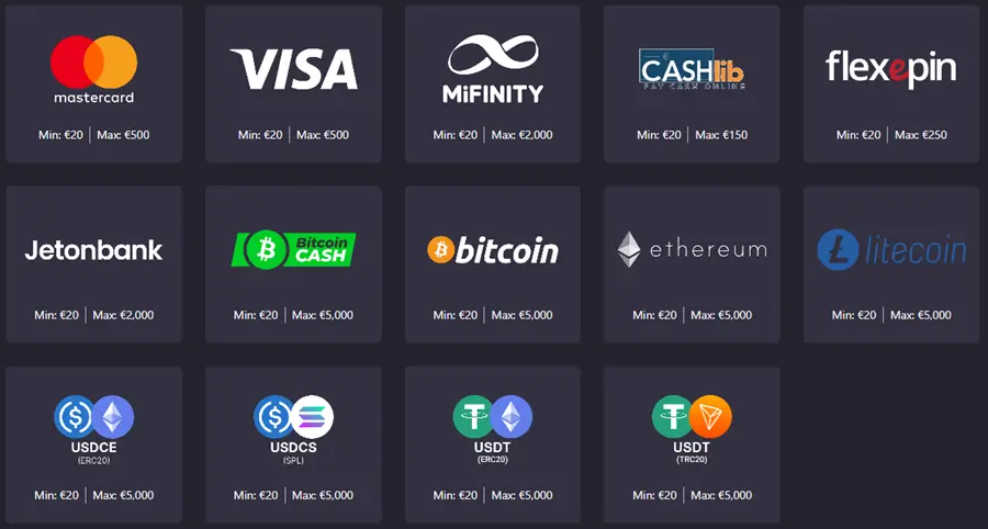 hotloot betaalopties screenshot