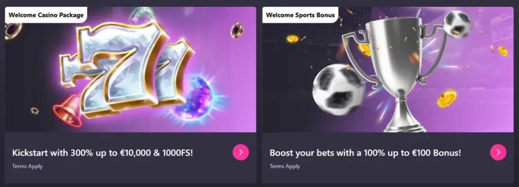 hotloot welcome bonus screenshot