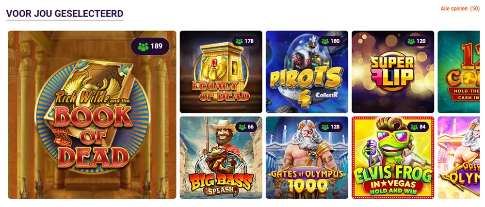 tonybet gokkasten screenshot