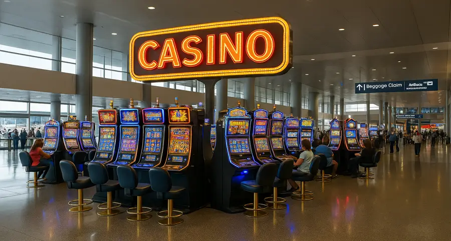 Casino at Airport Terminal