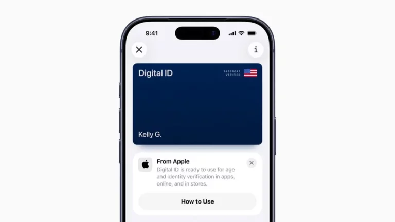 Apple Digital ID in Wallet hero
