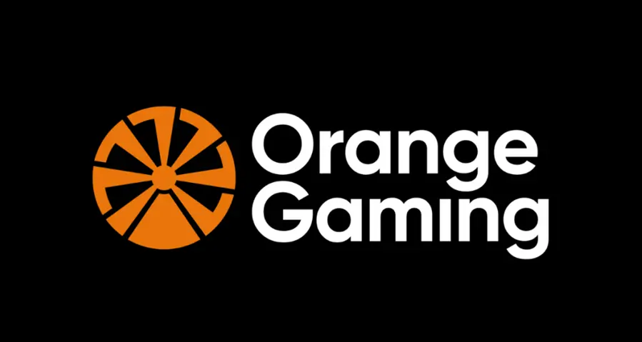 orange gaming logo banner