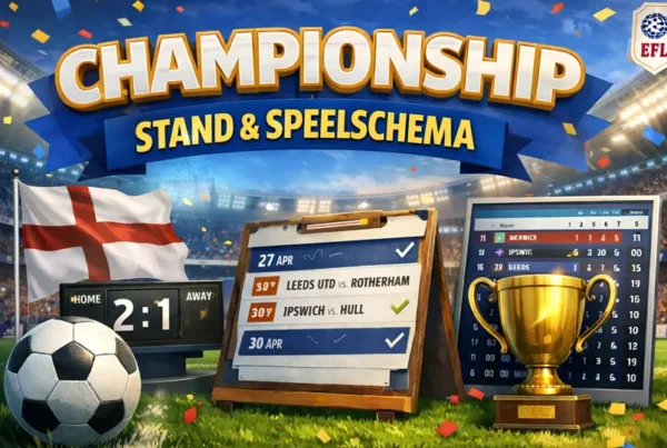 Laatste Nieuws - Championship Stand en Speelschema